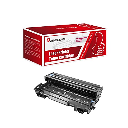 Awesometoner Compatible Drum Cartridge Replacement for Brother DR400 use with HL-1230, HL-1240, HL-1250, HL-1270, HL-1435, HL-1440, HL-1450, HL-1470 (Black, 1-Pack)