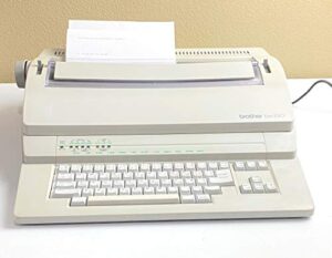 brother em-530 electronic typewriter