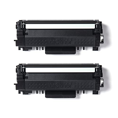 Brother TN-2420TWIN Toner Cartridge, Black, Twin Pack, High Yield, Includes 2 x Toner Cartridge, Genuine Supplies
