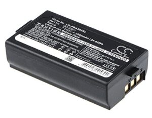 battery replacement for brother pt-e300, pt-e500, pt-e550w, pt-h300, pt-h300li, pt-h500li, p-touch h300/li, pt-p750w part no ba-e001, pj7