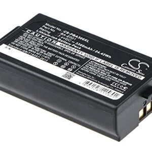 Battery Replacement for Brother PT-E300, PT-E500, PT-E550W, PT-H300, PT-H300LI, PT-H500LI, P-Touch H300/LI, PT-P750W Part NO BA-E001, PJ7