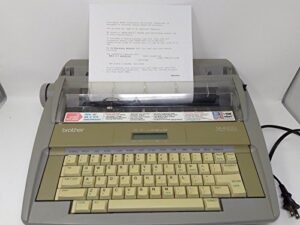 brother sx-4000 portable electronic typewriter (sx-4000)