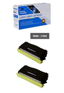inksters compatible toner cartridge replacement for brother tn430/460/560/570/6300/7600 black – compatible with hl 1030 1200 1240 1251 (2 pack)