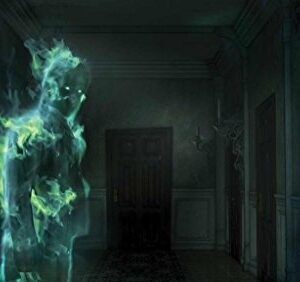 Kringle Bros AtmosFearFx Ghostly Apparitions DVD with Reaper Brothers® Rear Projection Screen