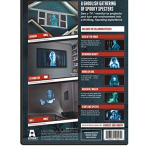 Kringle Bros AtmosFearFx Ghostly Apparitions DVD with Reaper Brothers® Rear Projection Screen