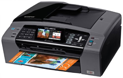 Brother MFC-495CW Inkjet Color Multifunction Center with Wireless Networking for the Small Office/Home Office