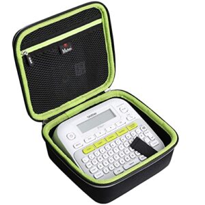 mchoi hard portable case compatible with brother p-touch ptd210 label maker (case only)