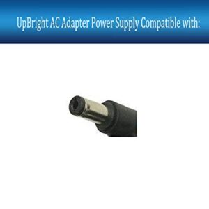 UpBright 12V AC/DC Adapter Compatible with Brother PJ-722 PJ722 PJ722-VK PJ-722-VK PJ722VK PJ-723 PJ723 PJ723-BK PJ723BK PocketJet 7 Pocket Jet 7 PJ7 Mobile Printer 12VDC Power Supply Battery Charger