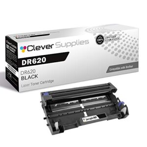 cs compatible toner cartridge replacement for brother dr620 dr620 black dcp-8050dn dcp-8080dn dcp-8085dn hl-5340d hl-5350dn hl-5350dnlt hl-5370dw toner cartridge black