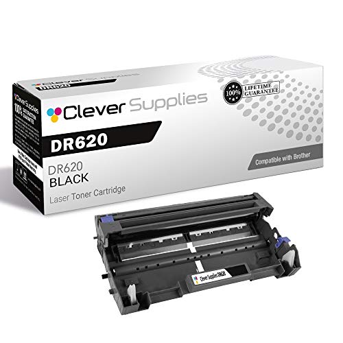 CS Compatible Toner Cartridge Replacement for Brother DR620 DR620 Black DCP-8050DN DCP-8080DN DCP-8085DN HL-5340D HL-5350DN HL-5350DNLT HL-5370DW Toner Cartridge Black