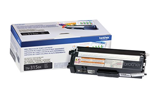 Brother TN315BK OEM Toner - HL 4150CDN 4570CDW 4570CDWT MFC 9460CDN 9560CDW 9970CDW High Yield Black Toner (6000 Yield) OEM