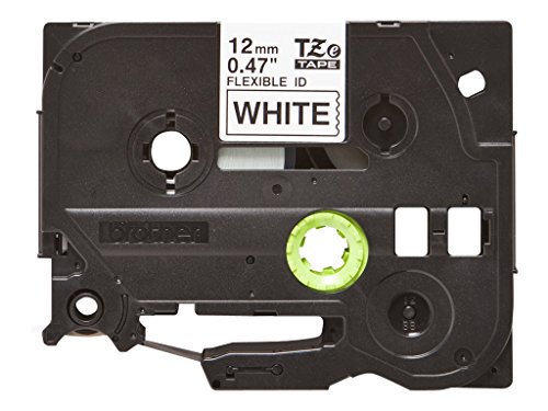 Brother TZe-FX231 Laminated 12mm Tape Cassette - Flex / Black on White