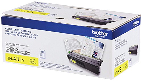 Brother MFC-L8610CDW Toner Cartridge Set (TN431) with Drum Unit (DR431CL)