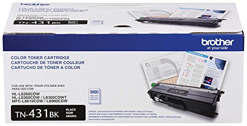 Brother MFC-L8610CDW Toner Cartridge Set (TN431) with Drum Unit (DR431CL)