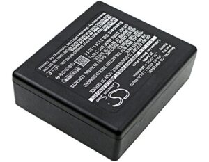 gaxi battery replacement for brother p touch p 950 nw ruggedjet rj 4030 compatible with brother pa-bb-001, pa-bb-002, pt-d800w, pt-e800t/tk, printer battery