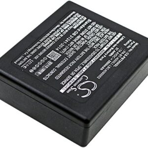 GAXI Battery Replacement for Brother P Touch P 950 NW RuggedJet RJ 4030 Compatible with Brother PA-BB-001, PA-BB-002, PT-D800W, PT-E800T/TK, Printer Battery