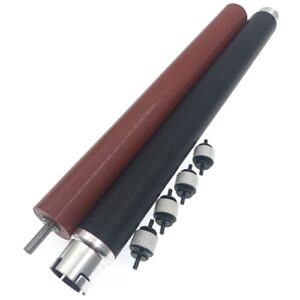 tjparts upper fuser roller + pressure roller + cleaner pinch roller s set compatible with brother hl-l3270cdw hl-l3290cdw mfc-l3750cdw mfc-l3770cdw