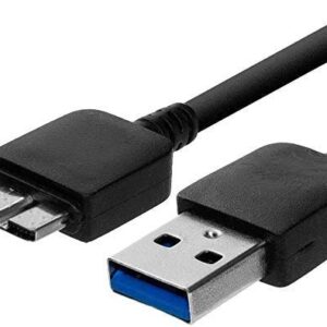 NTQinParts Replacement PC USB3.0 Data Sync Power Charger Cable for Brother ADS-1200 ADS1200 Compact Desktop Scanner