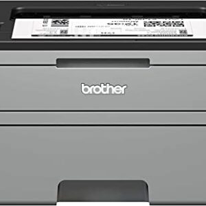 Brother HL-L2350DW Monochrome Compact Laser Printer with Wireless and Duplex Printing + Printer Cable