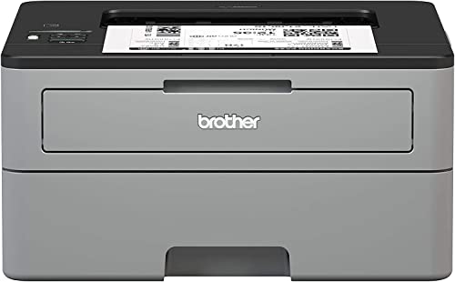 Brother HL-L2350DW Monochrome Compact Laser Printer with Wireless and Duplex Printing + Printer Cable