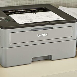 Brother HL-L2350DW Monochrome Compact Laser Printer with Wireless and Duplex Printing + Printer Cable