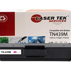 Laser Tek Services Compatible Toner Cartridge Replacement for Ultra High Yield Brother TN-439K TN-439C TN-439M TN-439Y. (Black, Cyan, Magenta, Yellow, 4-Pack)
