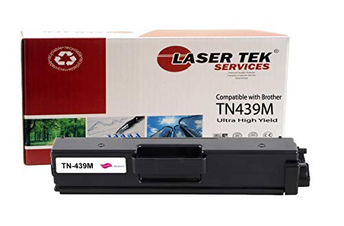 Laser Tek Services Compatible Toner Cartridge Replacement for Ultra High Yield Brother TN-439K TN-439C TN-439M TN-439Y. (Black, Cyan, Magenta, Yellow, 4-Pack)