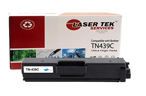 Laser Tek Services Compatible Toner Cartridge Replacement for Ultra High Yield Brother TN-439K TN-439C TN-439M TN-439Y. (Black, Cyan, Magenta, Yellow, 4-Pack)