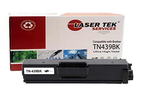 Laser Tek Services Compatible Toner Cartridge Replacement for Ultra High Yield Brother TN-439K TN-439C TN-439M TN-439Y. (Black, Cyan, Magenta, Yellow, 4-Pack)