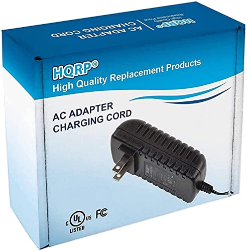 HQRP AC Adapter/Power Supply Compatible with Brother P-Touch AD-20 AD20 PT-6, PT-8, PT-10, PT-12, PT-12N, PT-15, PT-150, PT-20, PT-25 Labeling System Plus Euro Plug Adapter