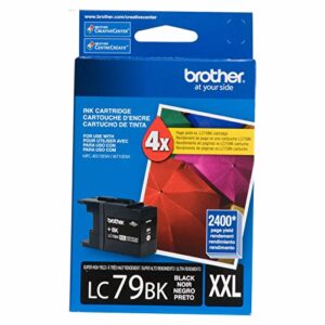 brother international brother lc – print cartridge – super high yield – 1 x black – 2400 pages – for mfc j5910dw, j6510d –