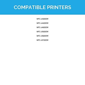 LD Compatible Ink Cartridge Replacements for Brother LC207 & LC205 Super High Yield (2 Black, 1 Cyan, 1 Magenta, 1 Yellow, 5-Pack)