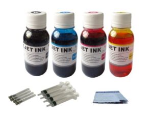 nd brand 4 x 100ml dye ink for brother lc101 lc103 lc105 lc107 refillable ink cartridges / ciss for brother mfc-j285dw mfc-j450dw mfc-j470dw mfc-j475dw mfc-j650dw mfc-j870dw mfc-j875dw mfc-j4310dw bmfc-j4410dw mfc-j4510dw mfc-j4610dw mfc-j4710dw mfc-j6920