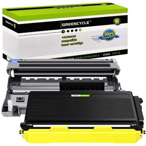 greencycle 1pk black toner cartridge replacement and 1pk drum unit set compatible for brother tn650 tn-650 dr620 dr-620 for dcp-8060 8080 hl-5200 5240 5370dw 5380dn mfc-8470dn 8680dn 8890dw printer