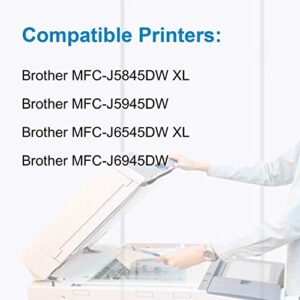 DOUBLE D LC3037 Ink Cartridges Compatible Replacement for Brother LC3037 LC3037XXL LC3039, High Yield use with MFC-J6945DW MFC-J5845DW XL MFC-J5945DW MFC-J6545DW XL 4BK+2C+2M+2Y(10 Pack)