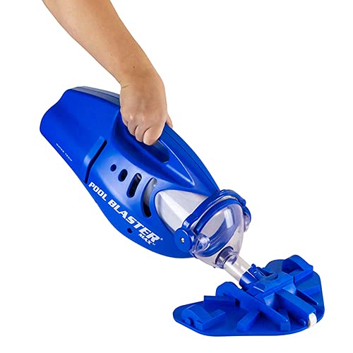 POOL BLASTER Max Cordless Pool Vacuum for Deep Cleaning & Strong Suction, Handheld Rechargeable Swimming Pool Cleaner for Inground and Above Ground Pools, Hoseless Pool Vac by Water Tech