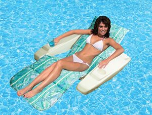 poolmaster abstract adjustable floating chaise lounge