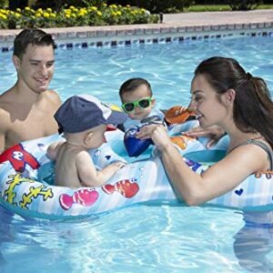 Poolmaster Mommy & US Swimming Pool Baby Rider, 2 Child, Multicolor