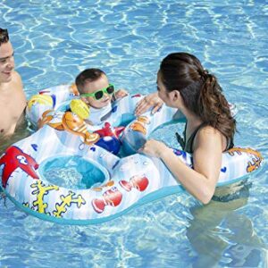 Poolmaster Mommy & US Swimming Pool Baby Rider, 2 Child, Multicolor