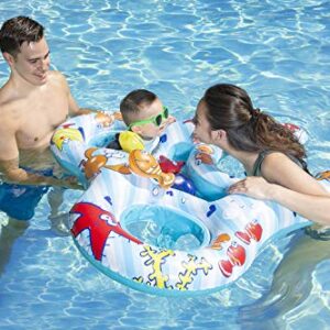 Poolmaster Mommy & US Swimming Pool Baby Rider, 2 Child, Multicolor