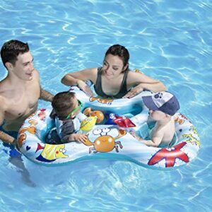 Poolmaster Mommy & US Swimming Pool Baby Rider, 2 Child, Multicolor