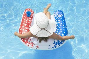 poolmaster 85593 american stars paradise water chair swimming pool float