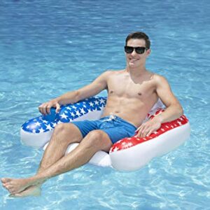 Poolmaster 85593 American Stars Paradise Water Chair Swimming Pool Float