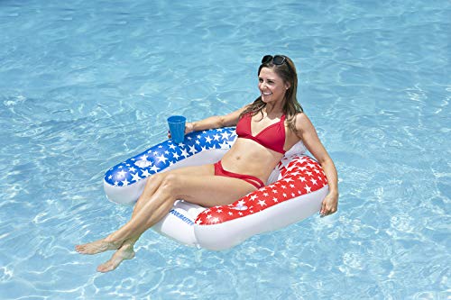 Poolmaster 85593 American Stars Paradise Water Chair Swimming Pool Float