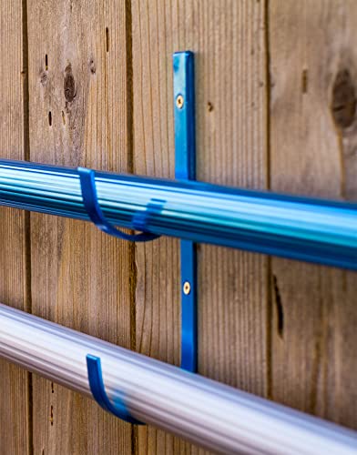 Poolmaster 35607 Aluminum Pole Hangers - Blue