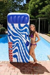 poolmaster big daddy swimming pool mattress float, blue