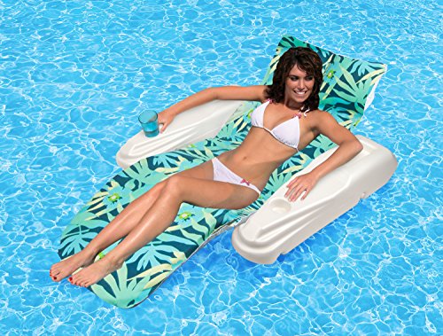 Poolmaster Tropical Reef Floating Chaise Lounge