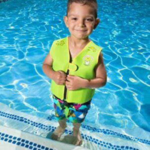 Poolmaster 50566 Learn-to-Swim Dino Kid's Swim Vest, 1-3 Years Old