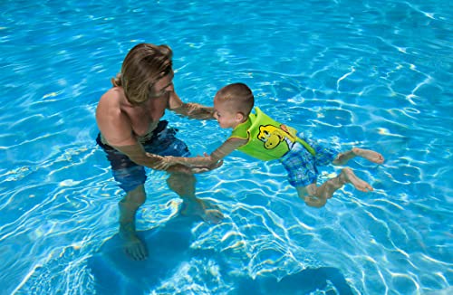 Poolmaster 50566 Learn-to-Swim Dino Kid's Swim Vest, 1-3 Years Old