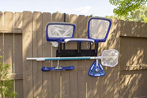 Poolmaster Swimming Pool Maintenance Tool Organizer, Black